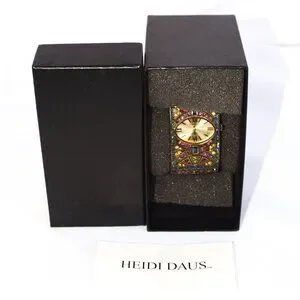 Heidi Daus Once Upon A Time Watch Heidi Daus Once Upon A Time Multi Color Panel Wide Watch  main image 4